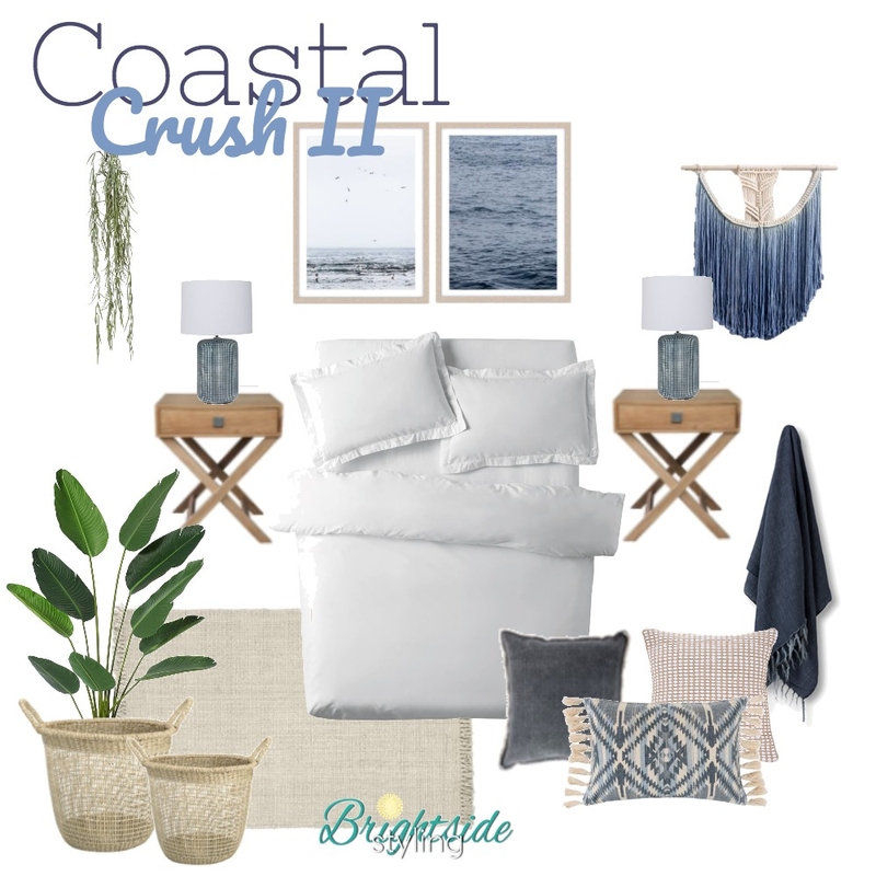 Coastal Crush - Mid Range Budget Mood Board by brightsidestyling on Style Sourcebook