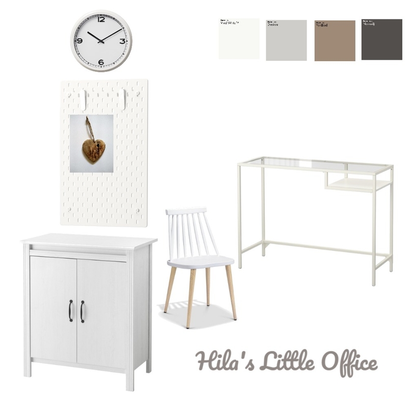 Hilla's little office Mood Board by oritschul on Style Sourcebook