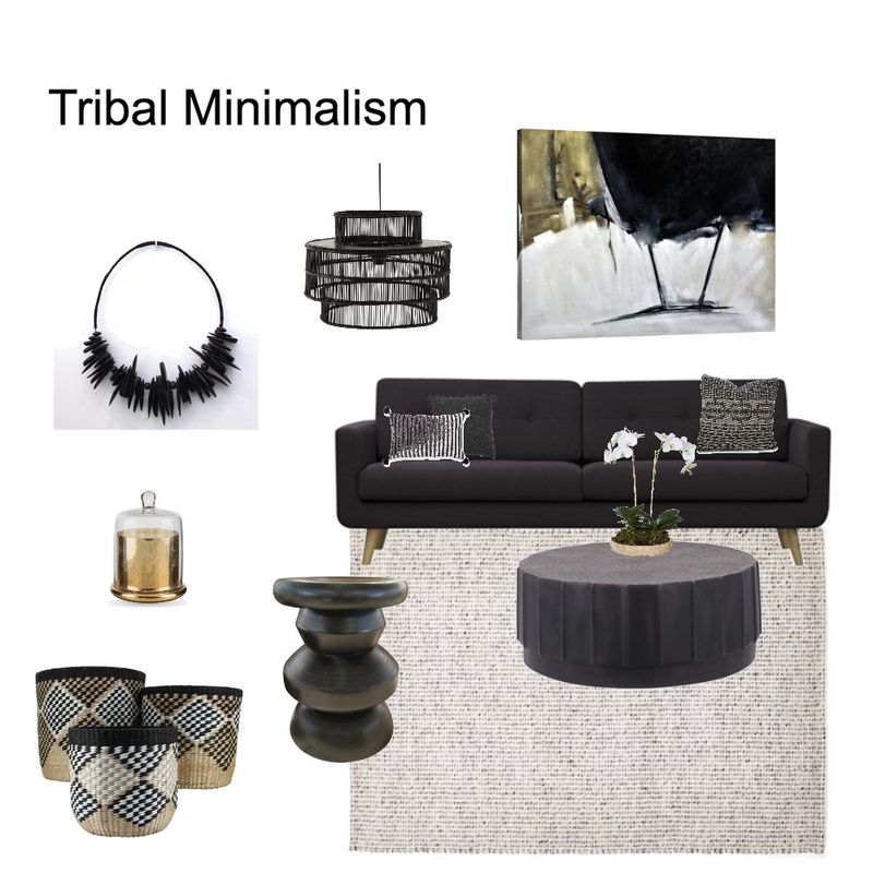 Tribal Minimalism Mood Board by acb on Style Sourcebook