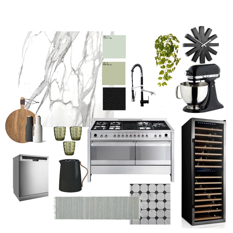 Contemporary Kitchen Mood Board by acb on Style Sourcebook