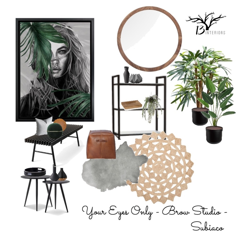 Your Eyes Only- Entry Mood Board by 13 Interiors on Style Sourcebook