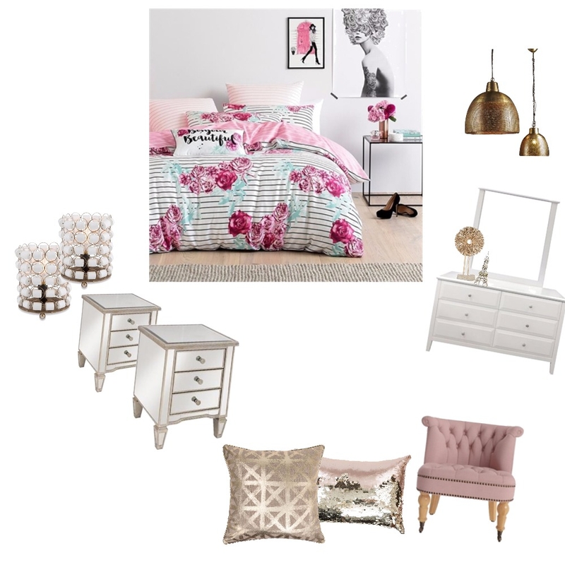 Bedroom for her Mood Board by Shiza K on Style Sourcebook