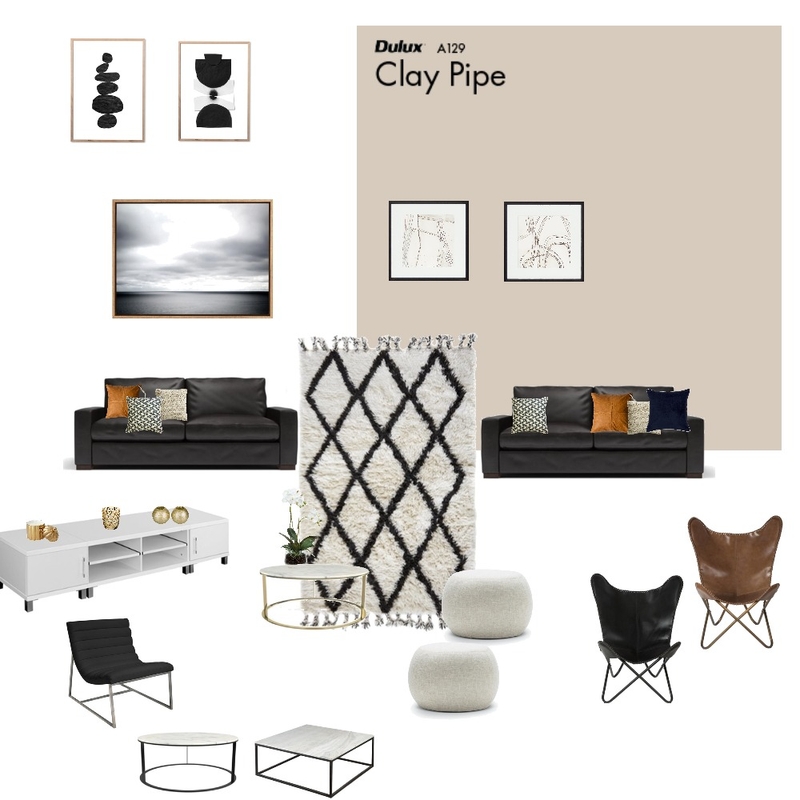 Living Room Mood Board by jenninash on Style Sourcebook