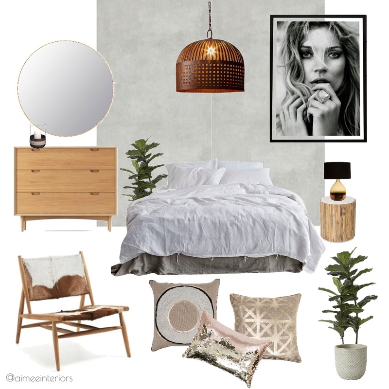 Warrior Bedroom Mood Board by Amy Louise Interiors on Style Sourcebook