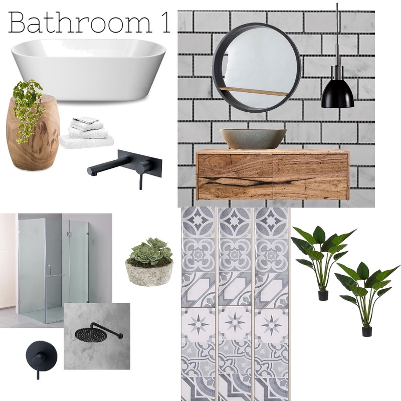 Kylie and Marcus's bathroom1 Mood Board by Nardia on Style Sourcebook