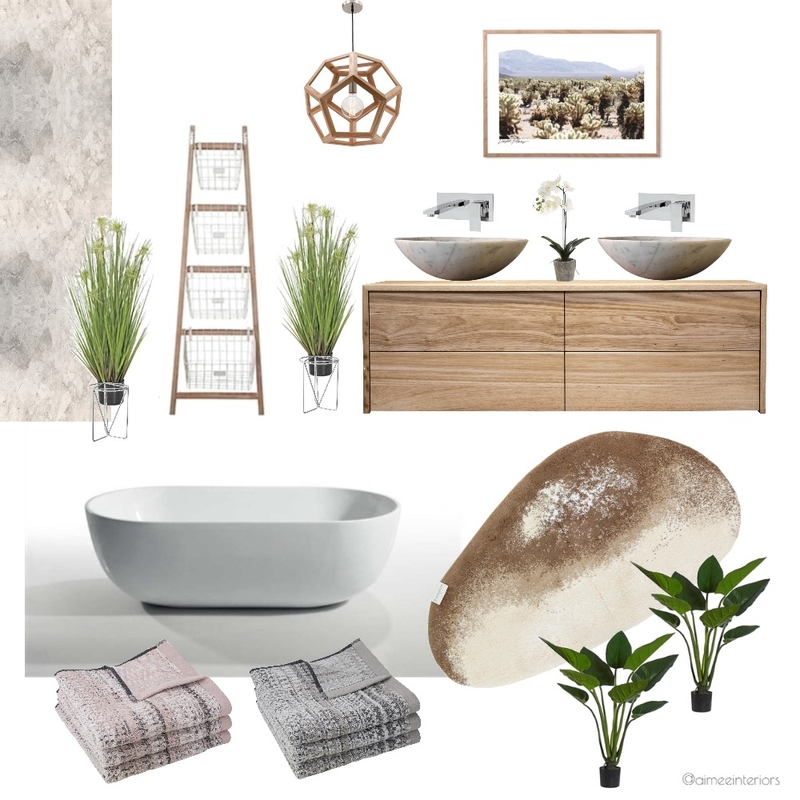 Bathroom Mood Board by Amy Louise Interiors on Style Sourcebook
