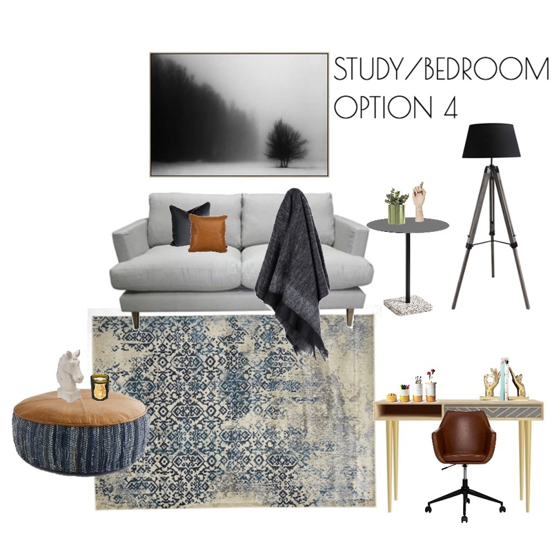 Study/Bedroom 4 Mood Board by Candice Michell Creative on Style Sourcebook