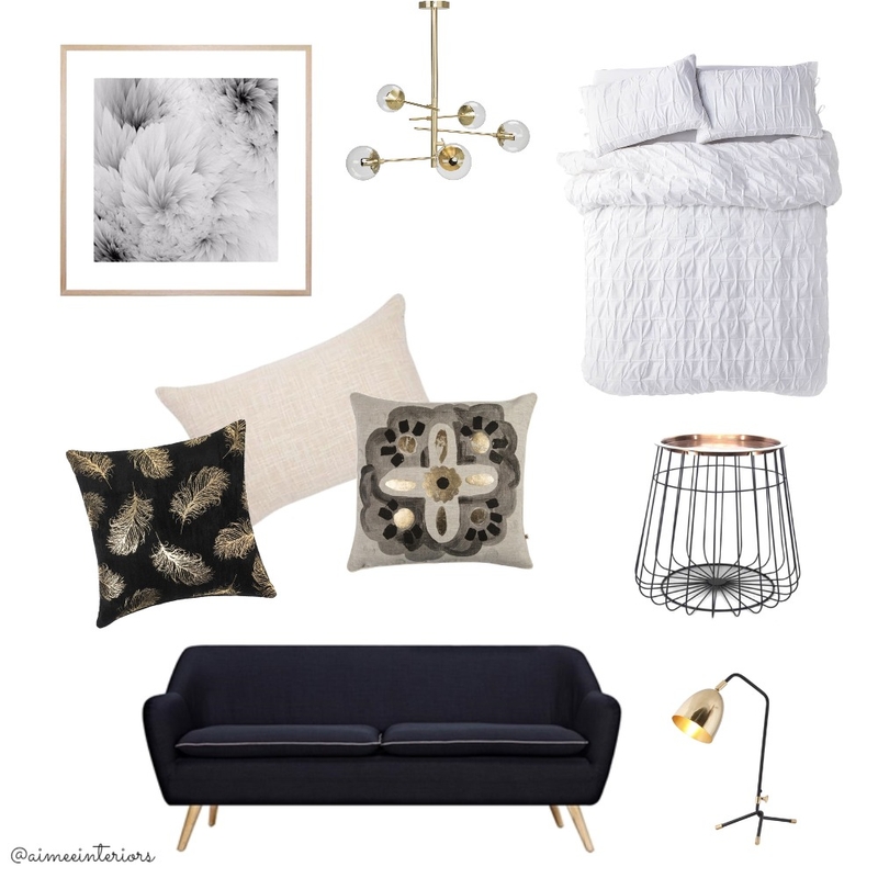 Luxe Bedroom Mood Board by Amy Louise Interiors on Style Sourcebook
