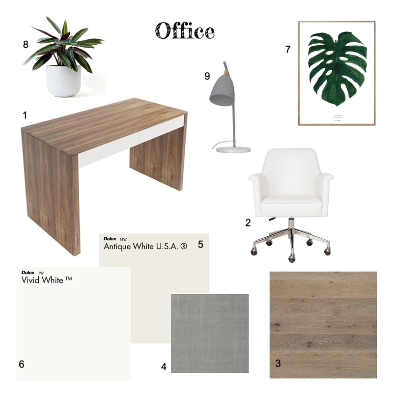 IDI Assignment Module 9 - Office Mood Board by Cedar &amp; Snø Interiors on Style Sourcebook