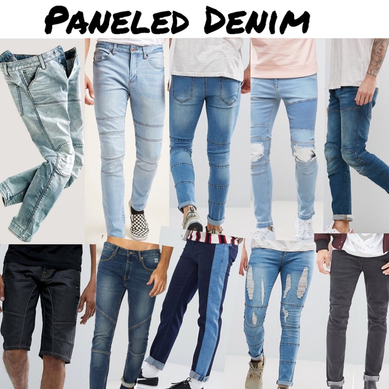 Denim | Paneled Jeans Mood Board by snoobabsy on Style Sourcebook