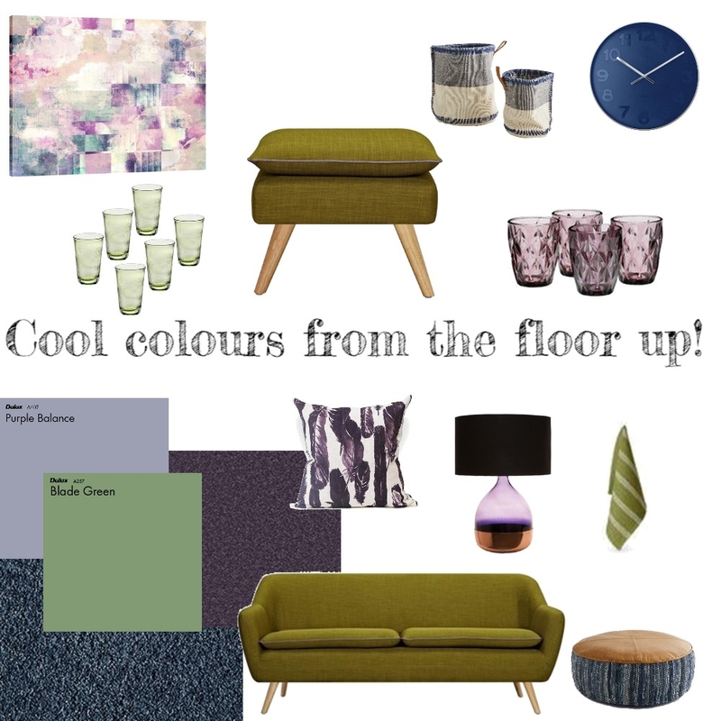 Cool coloured flooring! Mood Board by Choices Flooring on Style Sourcebook