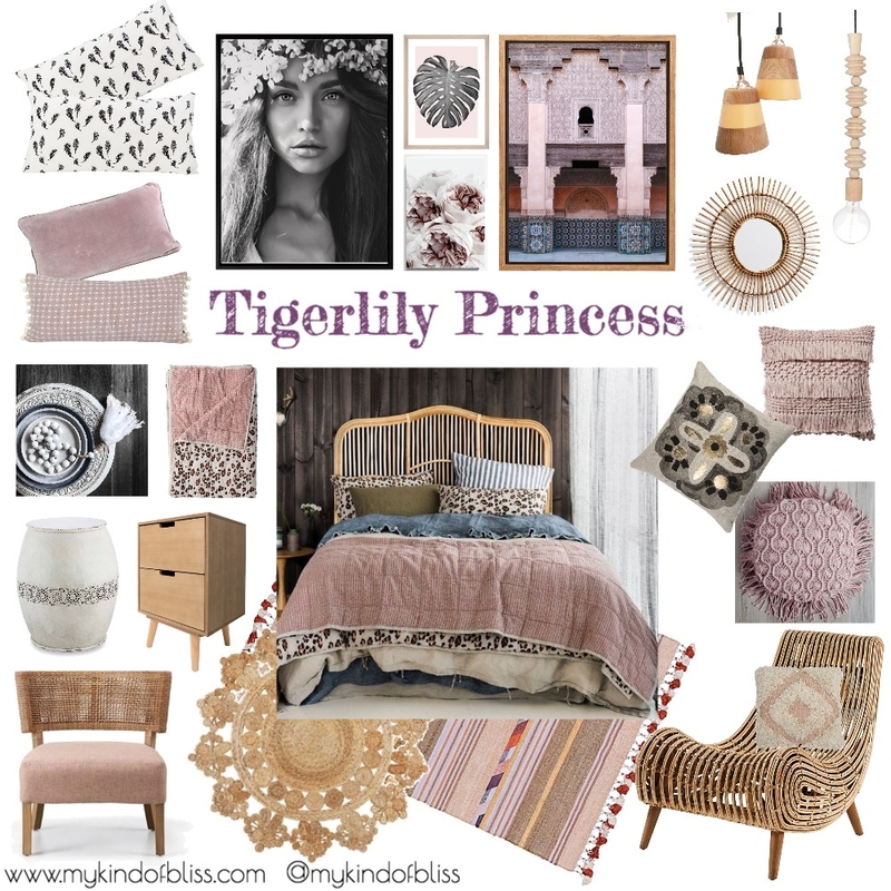 Tigerlily Princess Mood Board by My Kind Of Bliss on Style Sourcebook