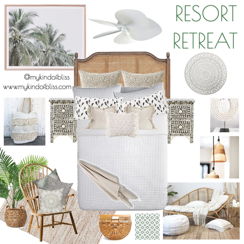 Resort Retreat Mood Board by My Kind Of Bliss on Style Sourcebook