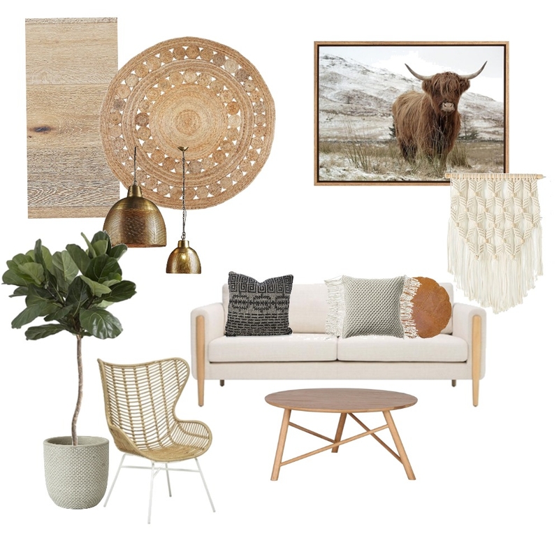 Natural vibe Mood Board by Rebecca Kurka on Style Sourcebook