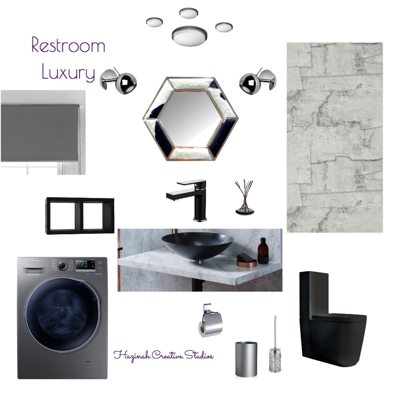 Restroom luxury Mood Board by Gugz on Style Sourcebook