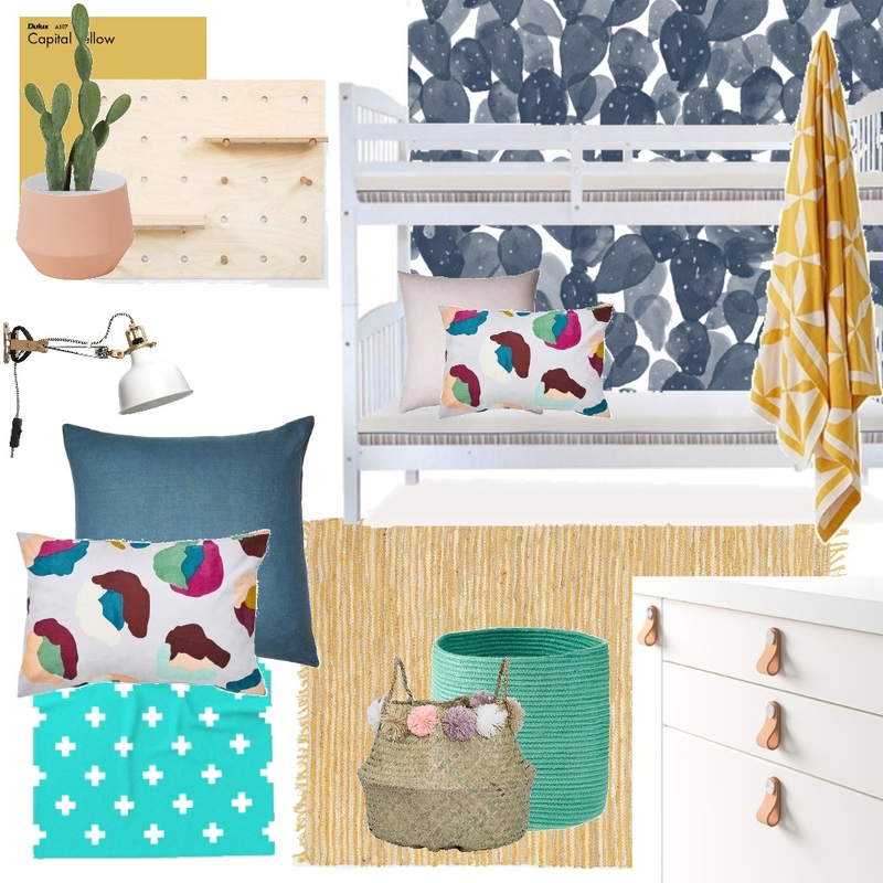 Boy &amp; Girl Bedroom Mood Board by Holm & Wood. on Style Sourcebook