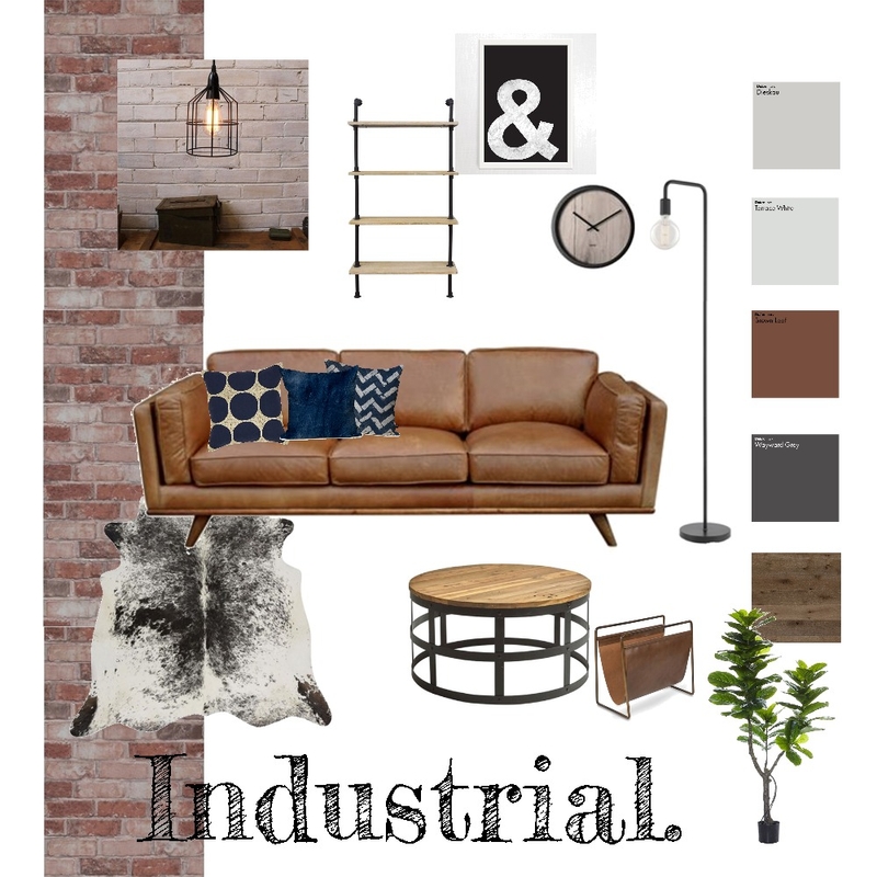 Industrial Mood Board by Priscilla De Luca on Style Sourcebook