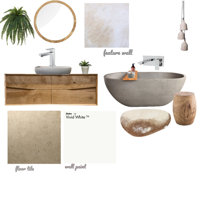 Bathroom Mood Board by TheLittleWhiteNest on Style Sourcebook