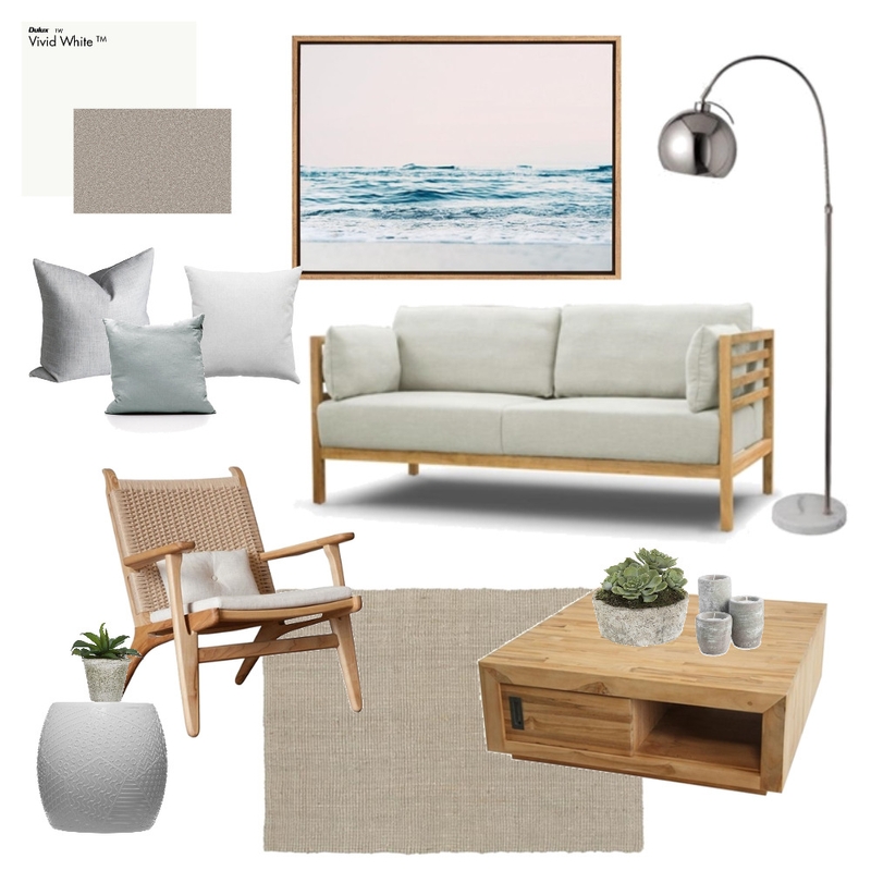 Australian Coastal Living Room Mood Board by KellyJones on Style Sourcebook