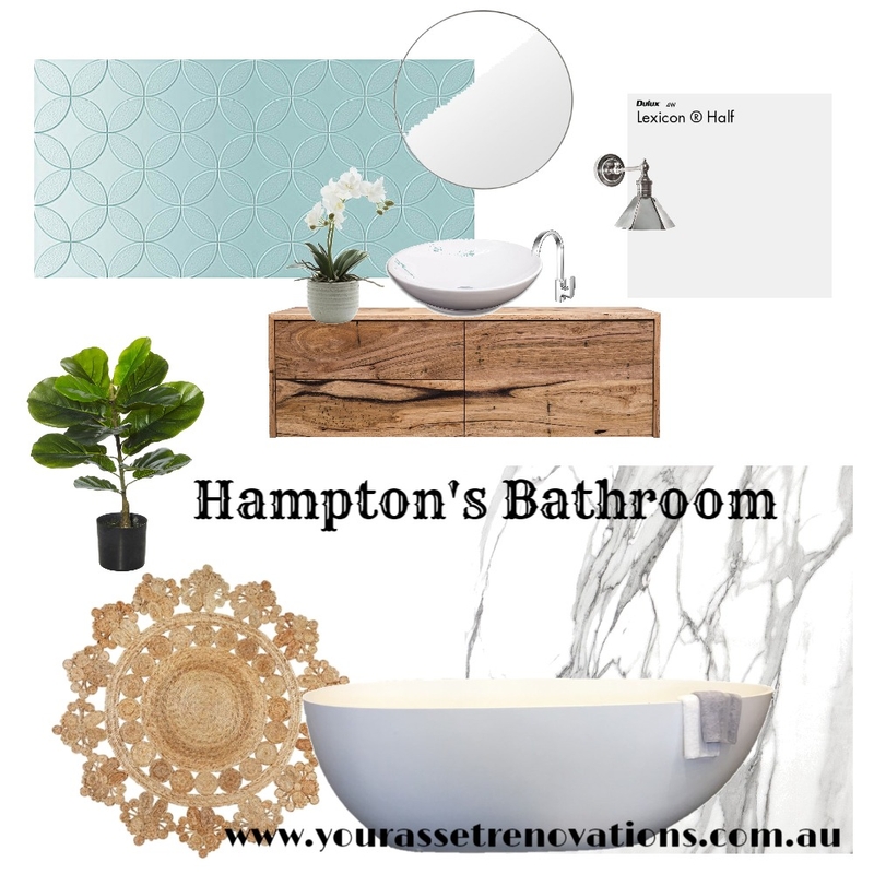 Hampton's Bathroom Mood Board by mooloolaba_lifestyle on Style Sourcebook