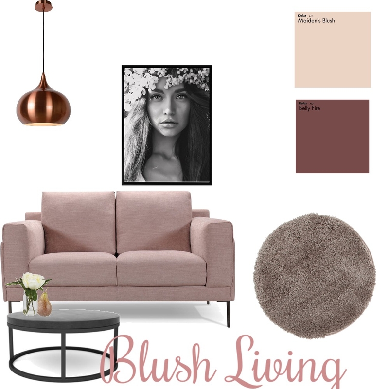Blush living Mood Board by maria89 on Style Sourcebook