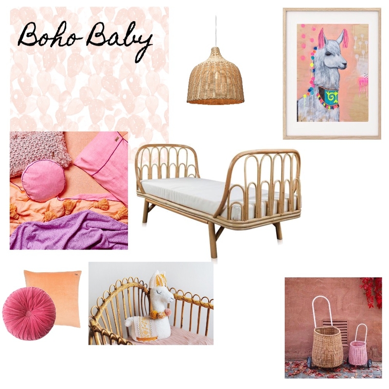 Boho Baby Mood Board by Renovation Road on Style Sourcebook