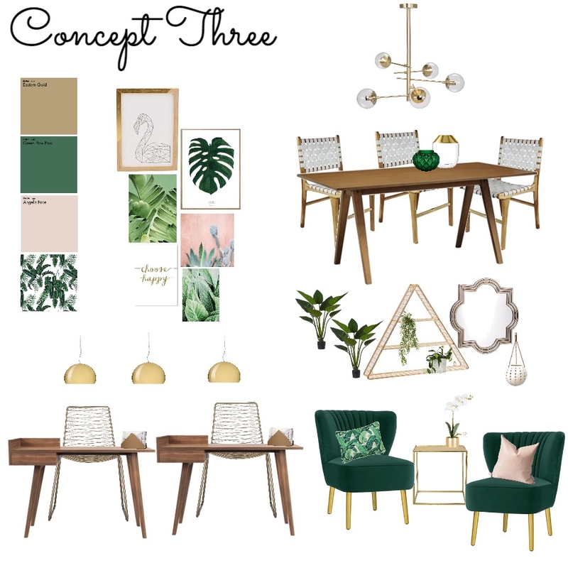 Concept 3 Mood Board by ChampagneAndCoconuts on Style Sourcebook