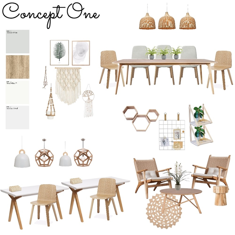 Concept 1 Mood Board by ChampagneAndCoconuts on Style Sourcebook
