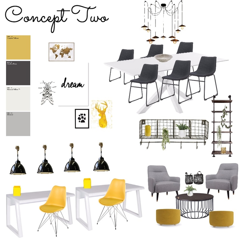 Concept 2 Mood Board by ChampagneAndCoconuts on Style Sourcebook