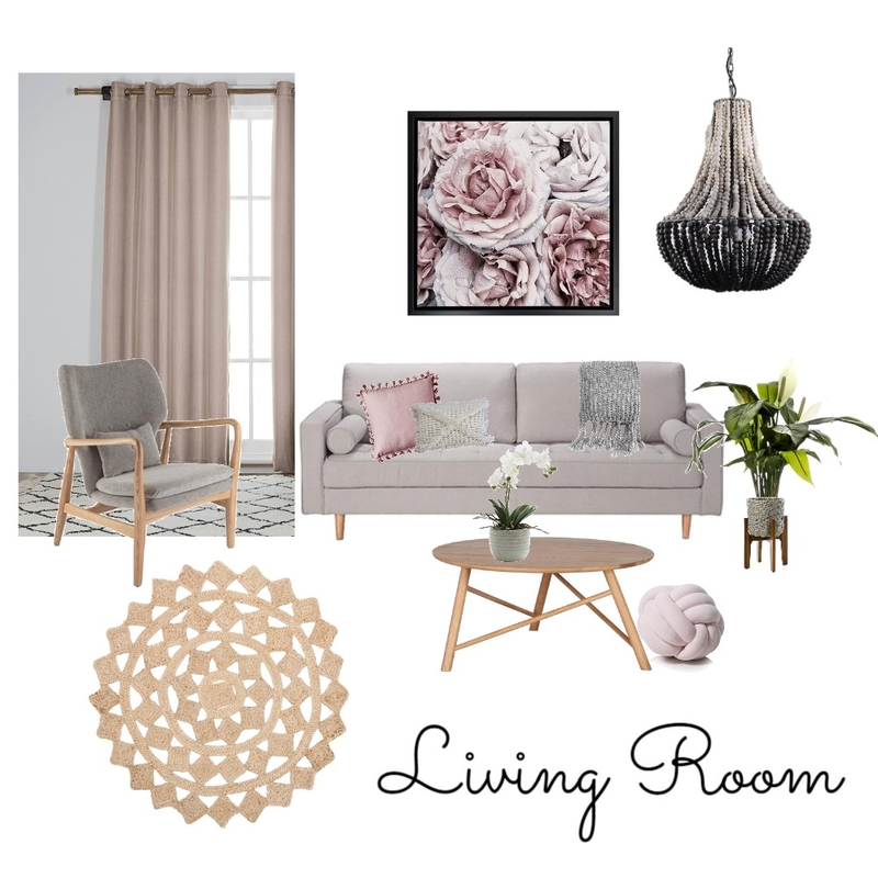 Living Room Blush Mood Board by DLees74 on Style Sourcebook