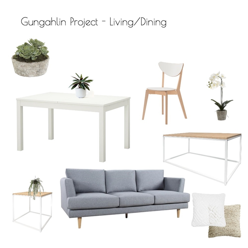 Gungahlin Project - Living/Dining Mood Board by Cedar &amp; Snø Interiors on Style Sourcebook