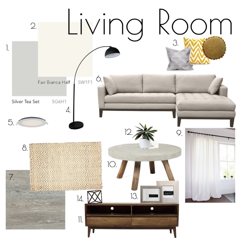 Living Room Mood Board by morganross on Style Sourcebook