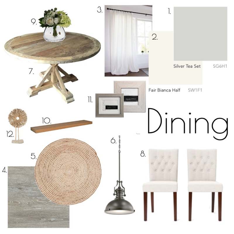 Dining Mood Board by morganross on Style Sourcebook