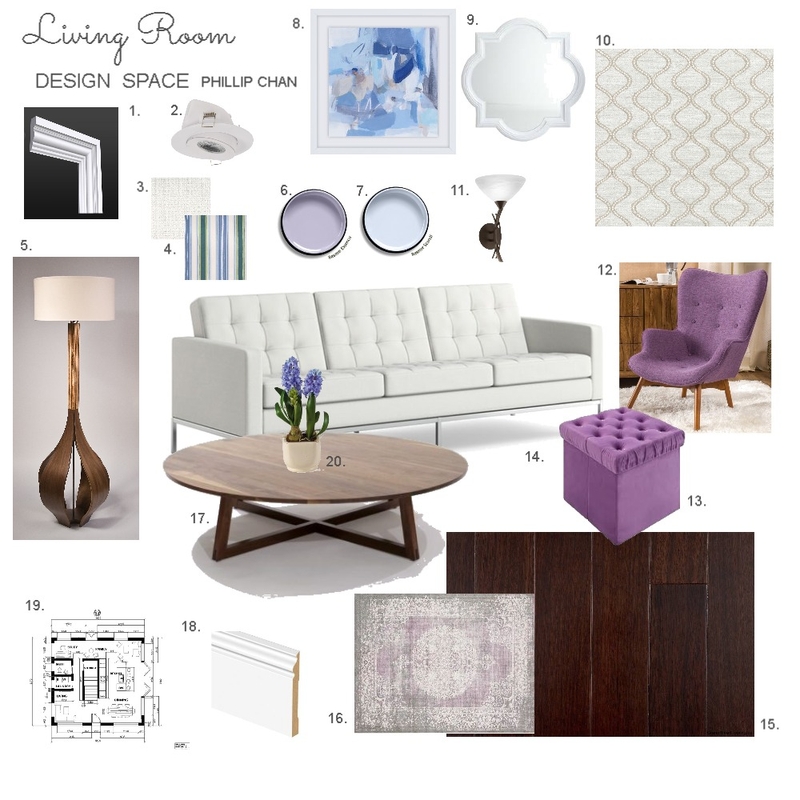 Living Space Phillip Chan Mood Board by Phillip_Chan on Style Sourcebook