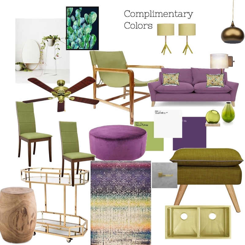 complimentary colours Mood Board by Catleyland on Style Sourcebook