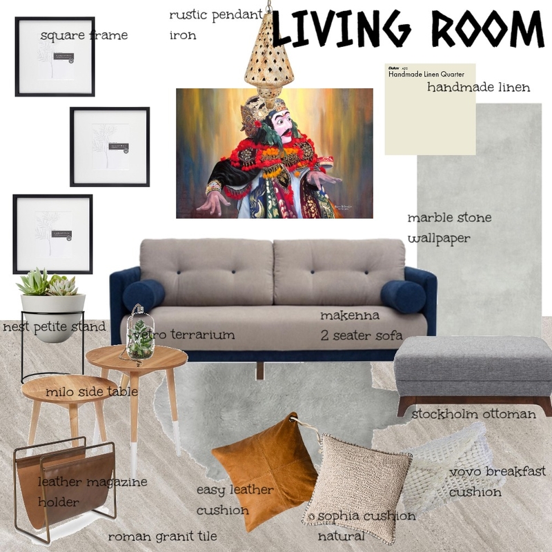 LIVING ROOM Mood Board by neysaauliaa on Style Sourcebook