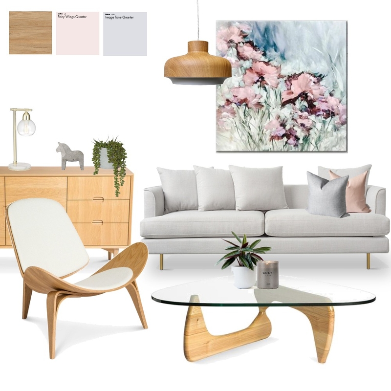 Pastel Living Room Mood Board by Janine on Style Sourcebook