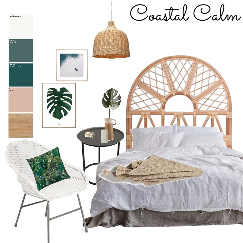 Coastal Bedroom Mood Board by ChampagneAndCoconuts on Style Sourcebook