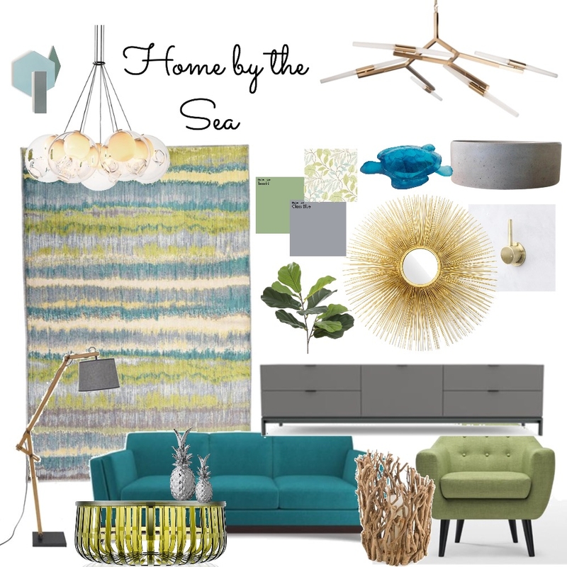 Home by the Sea Mood Board by Catleyland on Style Sourcebook