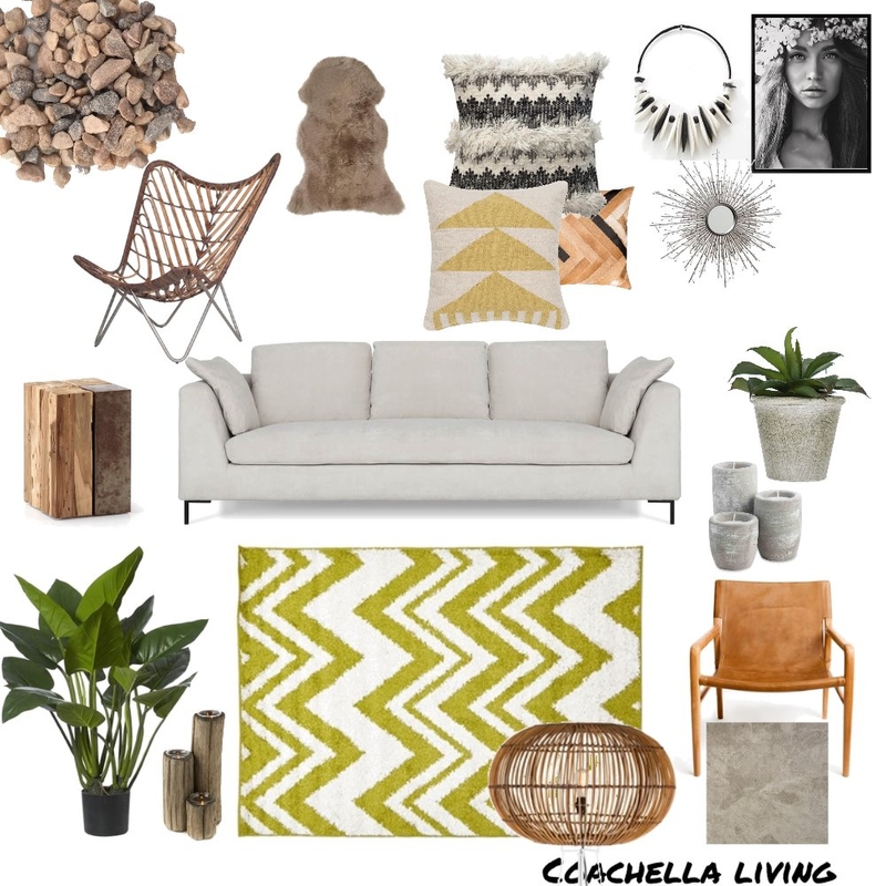 Coachella living Mood Board by paolaz on Style Sourcebook