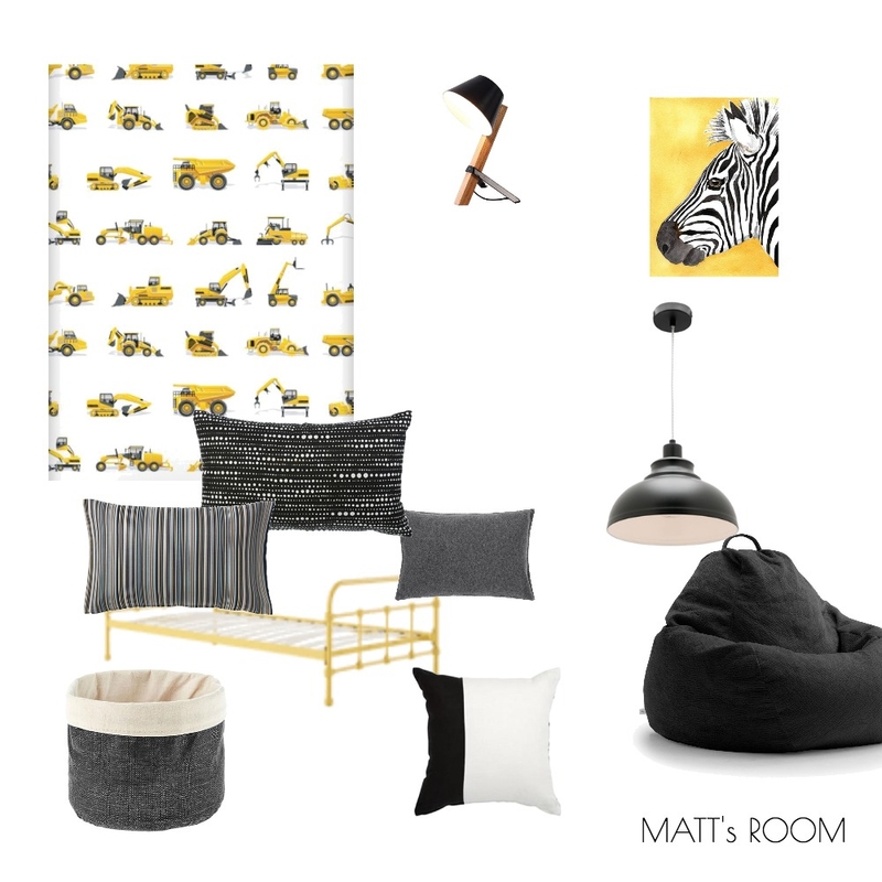 MATTS ROOM Mood Board by makermaystudio on Style Sourcebook