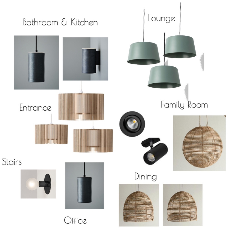 Lighting Mood Board by The Place Project on Style Sourcebook