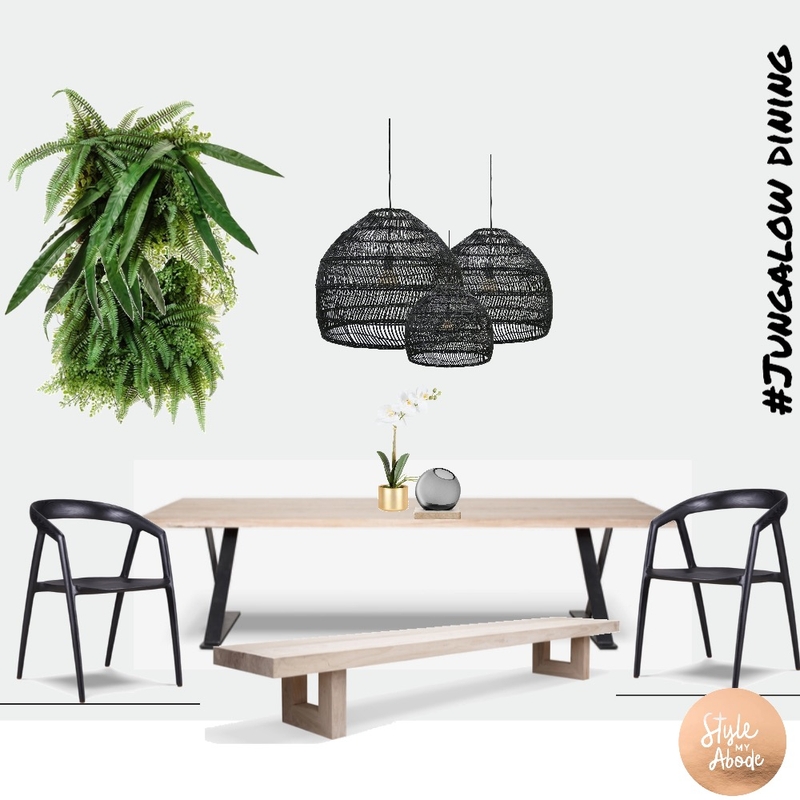 Jungalow Dining Mood Board by Style My Abode Ltd on Style Sourcebook