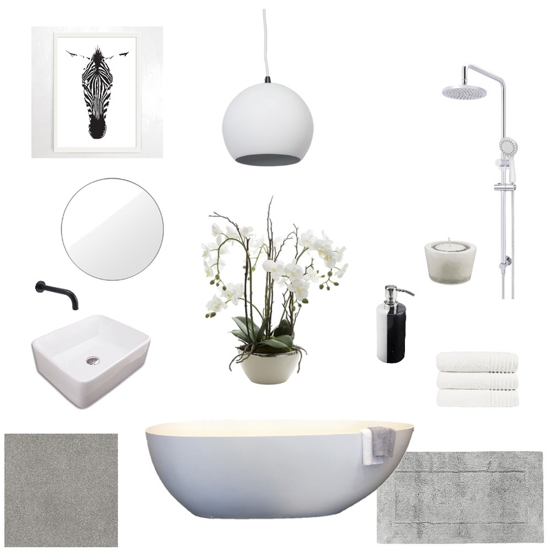 White Bath Mood Board by LiDesigns on Style Sourcebook