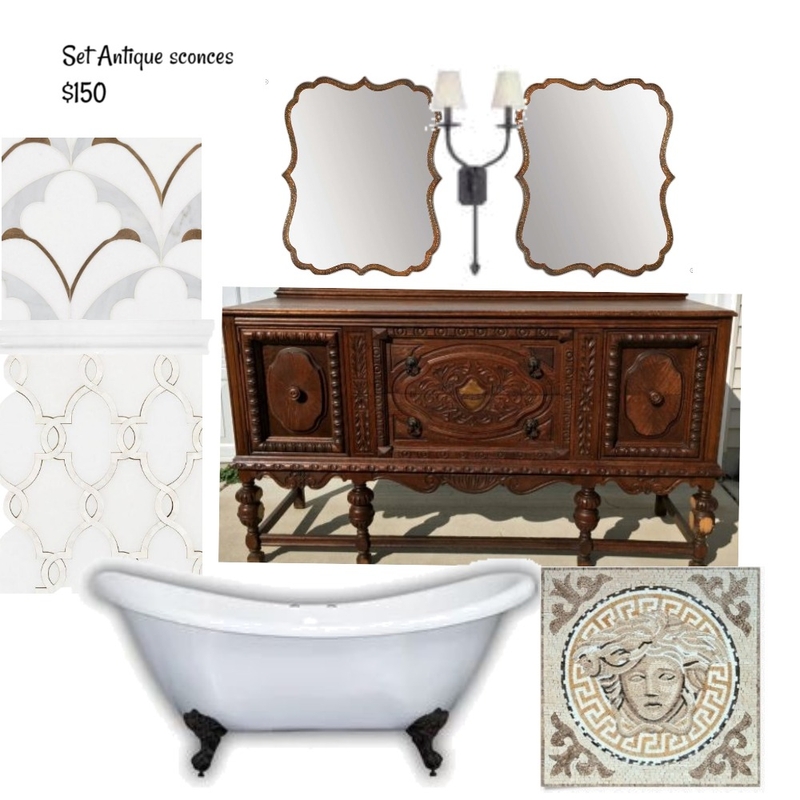 Monis-Wright Master Bath Mood Board by Nicoletteshagena on Style Sourcebook