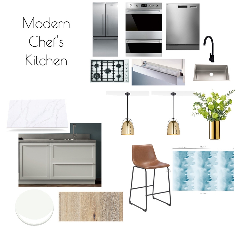 Modern Kitchen Mood Board by asadofsky on Style Sourcebook