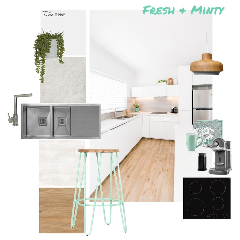 Fresh &amp; Minty Mood Board by Michelle Finch on Style Sourcebook