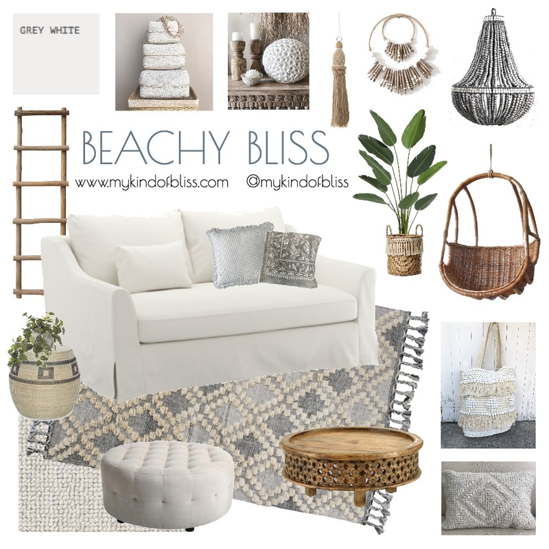 BEACHY BLISS Mood Board by My Kind Of Bliss on Style Sourcebook