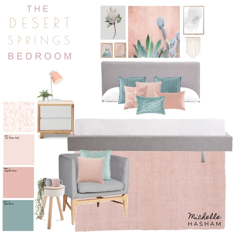 The Desert Springs Bedroom Mood Board by Michelle Hasham on Style Sourcebook