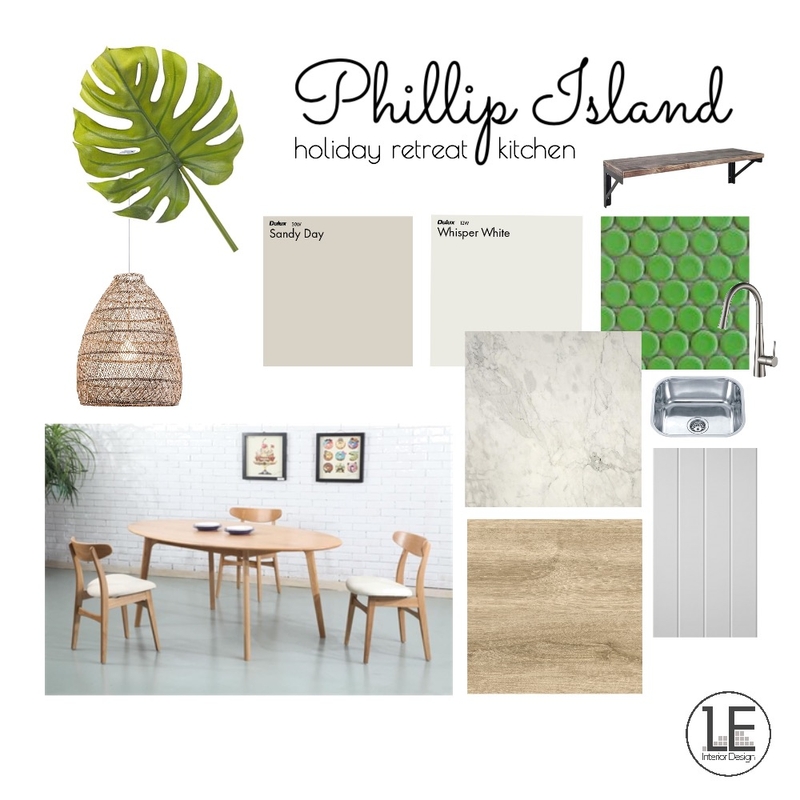 Phillip Island Holiday Retreat Mood Board by Lisa Elliott Interior Design on Style Sourcebook